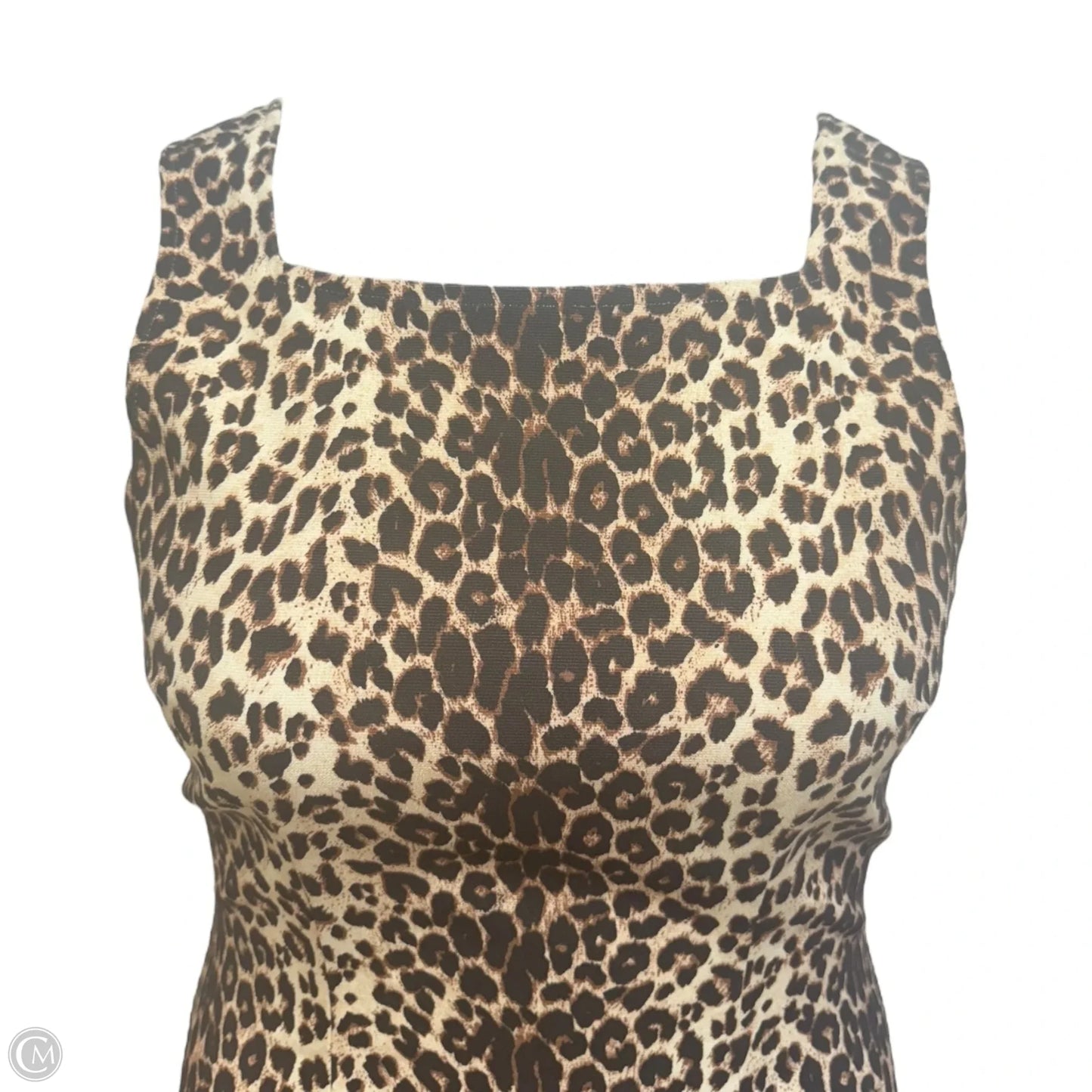 Dress Casual Midi By Maria Bianco Nero In Animal Print, Size: M