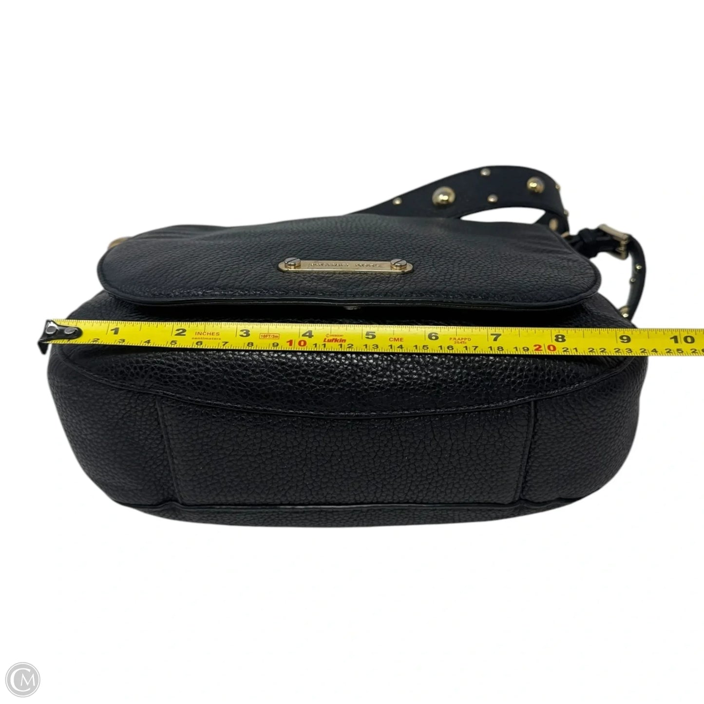 Hayes Studded Messenger Crossbody Designer By Michael Kors, Size: Medium