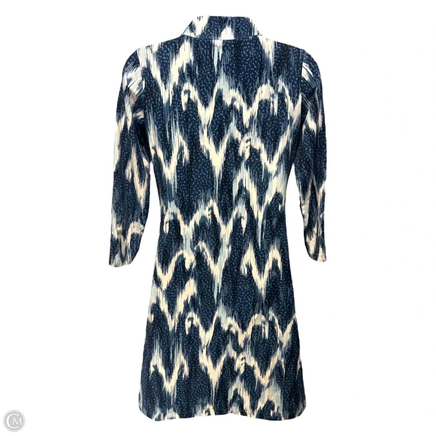 Nora Half-Zip Dress By Spartina In Kalalanta Ikat Dot, Size: XXS