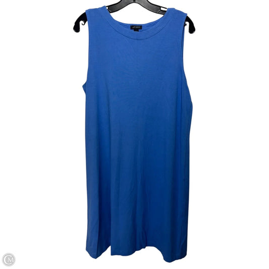 Dress Casual Midi By J. Jill In Blue, Size: M
