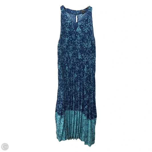 Dress Casual Maxi By J. Jill In Blue, Size: L