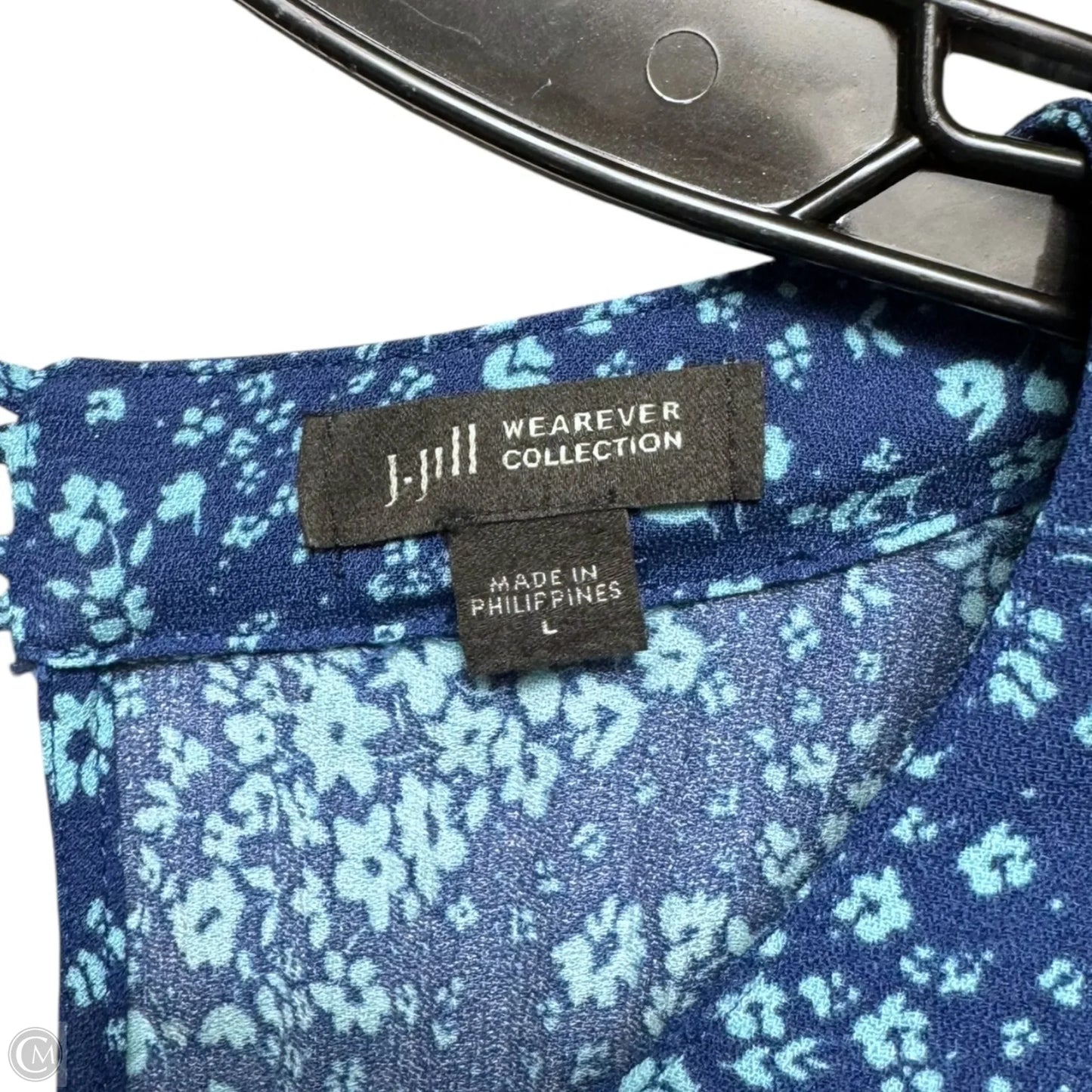 Dress Casual Maxi By J. Jill In Blue, Size: L