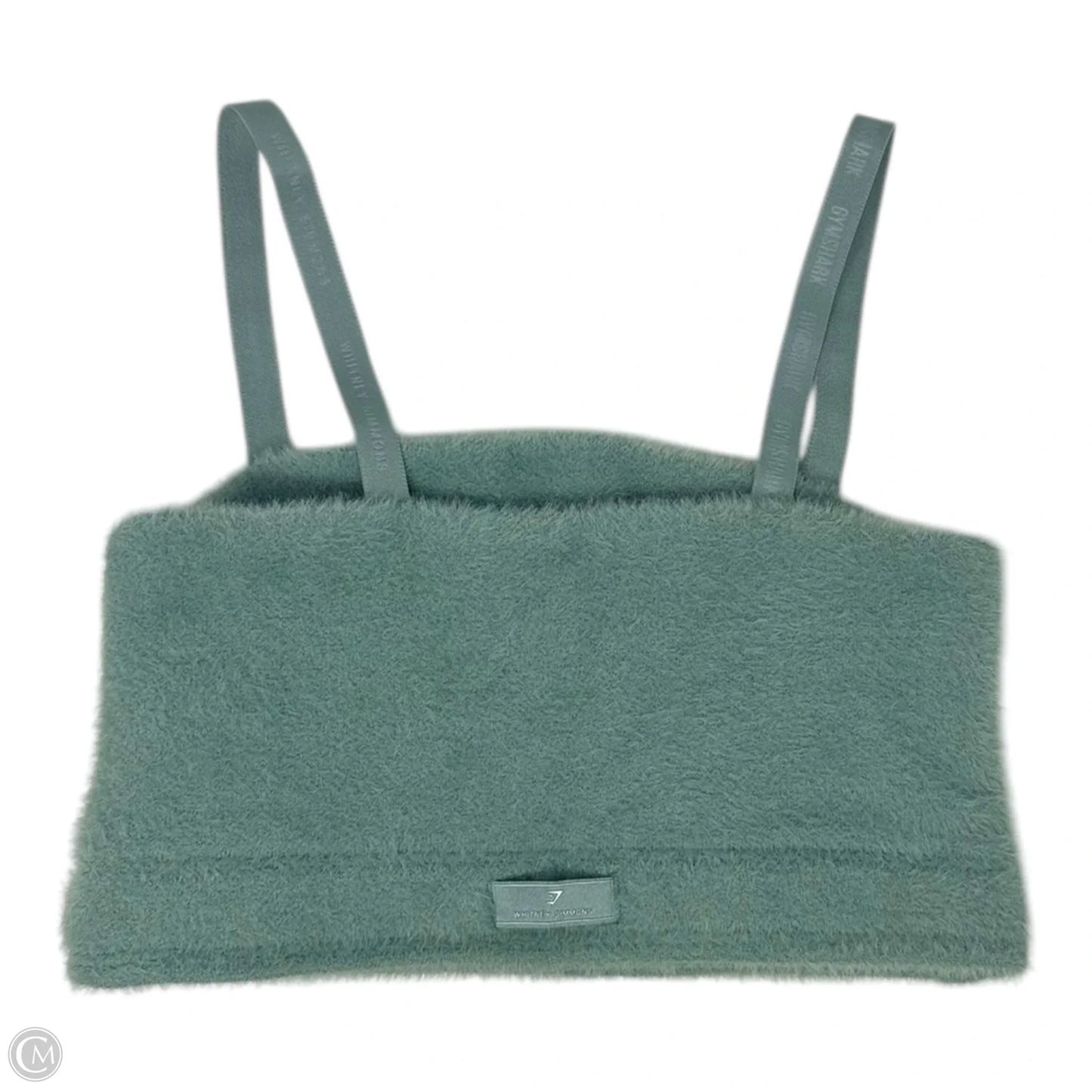 Fuzzy Bra By Gym Shark In Green, Size: S