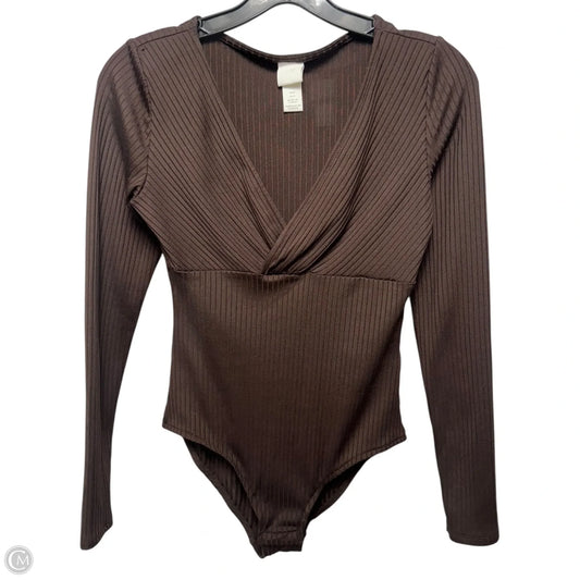 Bodysuit By H&m In Brown, Size: S