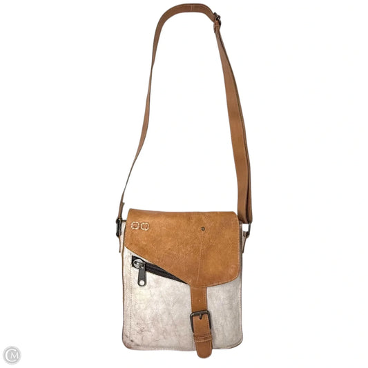Venice Beach Leather Crossbody By Bed Stu In Nectar Lux Tan Rustic, Size: Medium