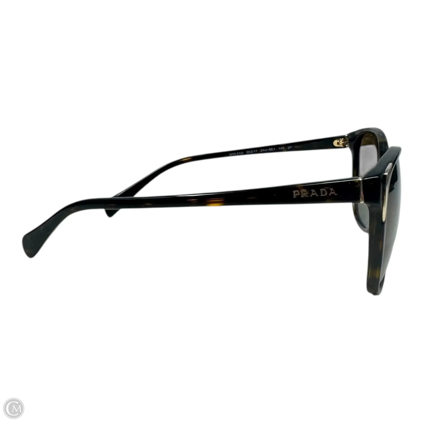 Havana Polar Brown Gradient Sunglasses Luxury Designer By Prada