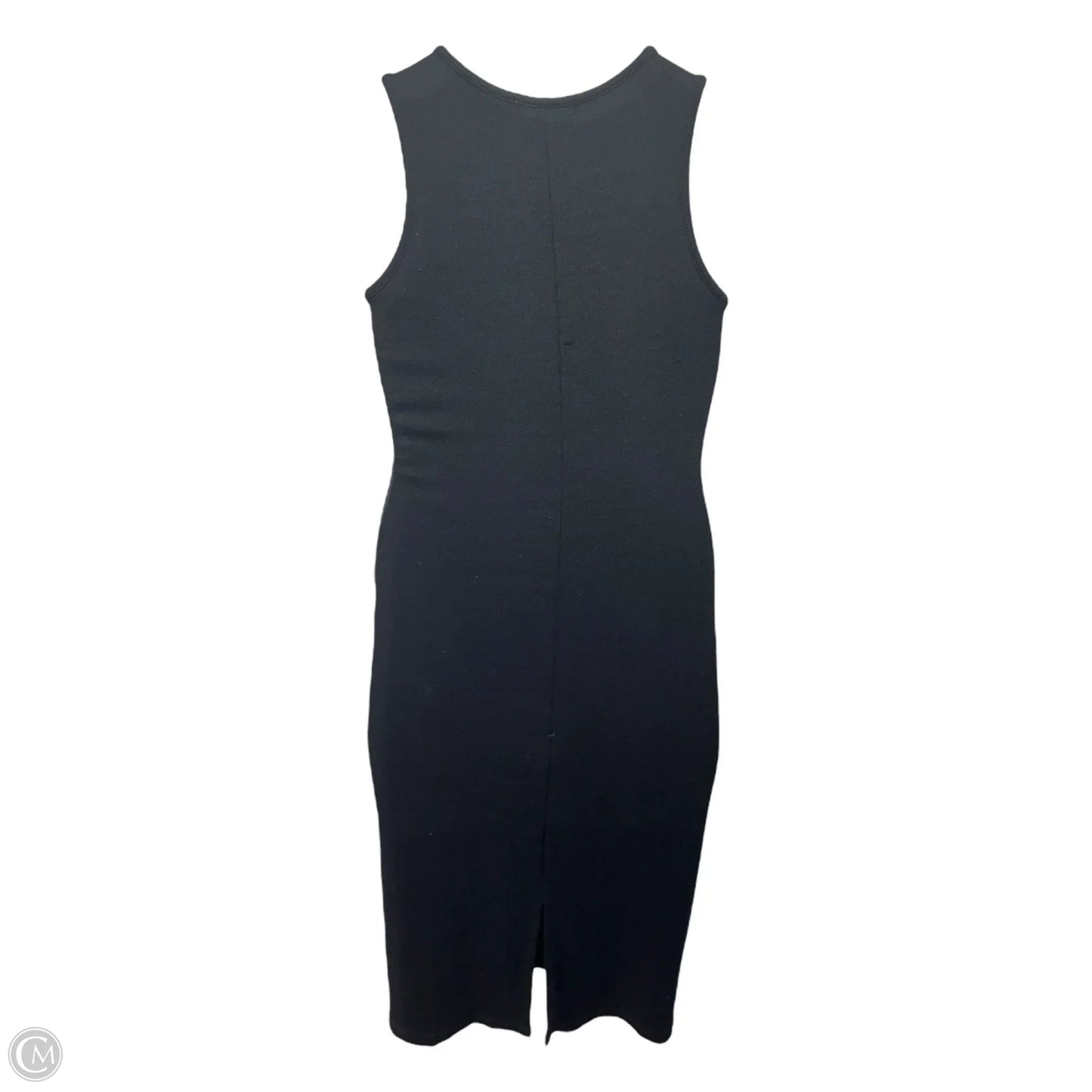 Ribbed Dress Casual Midi By Marine Layer In Black, Size: M