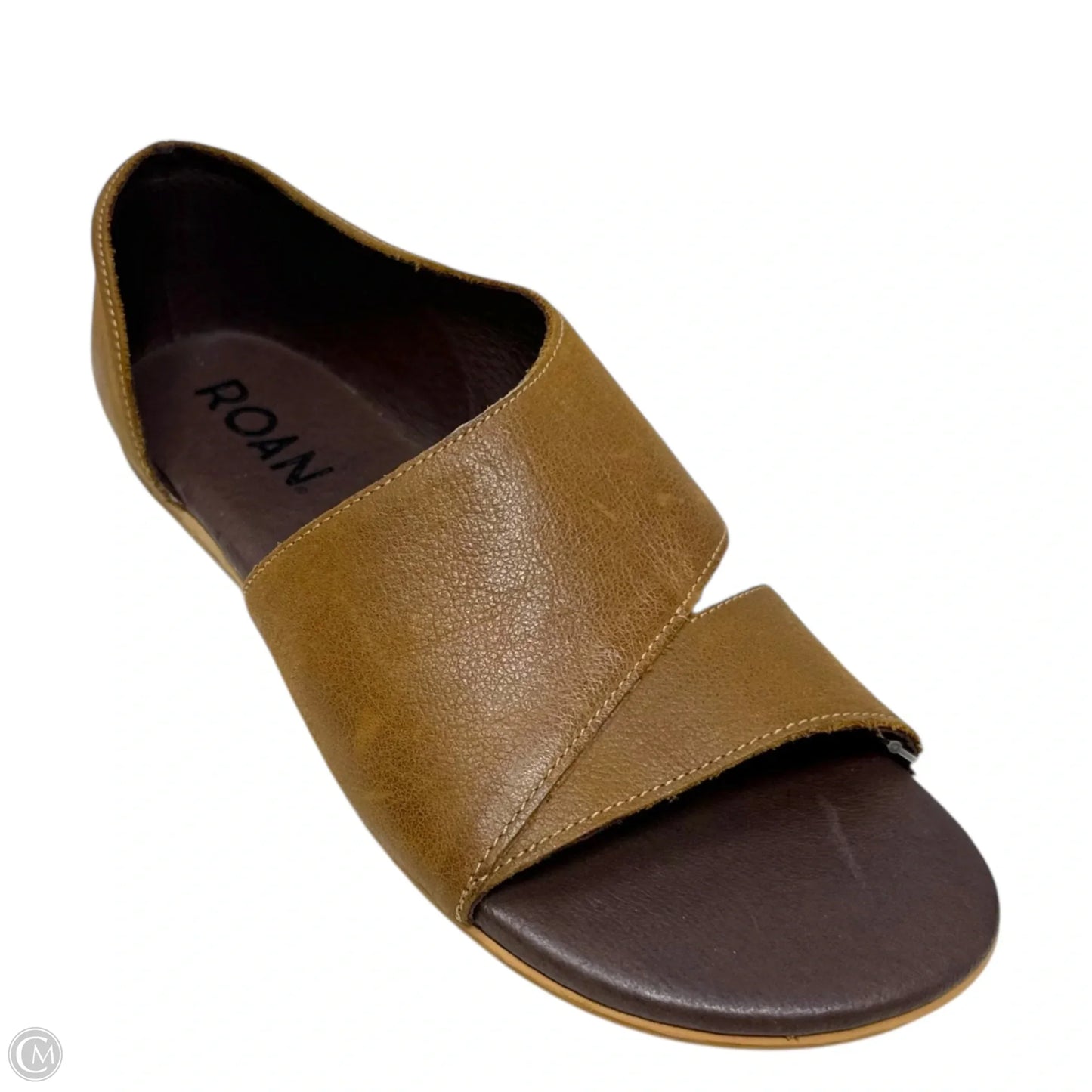Irie ASYM Flat Sandals By Roan In Tan Brushed, Size: 8