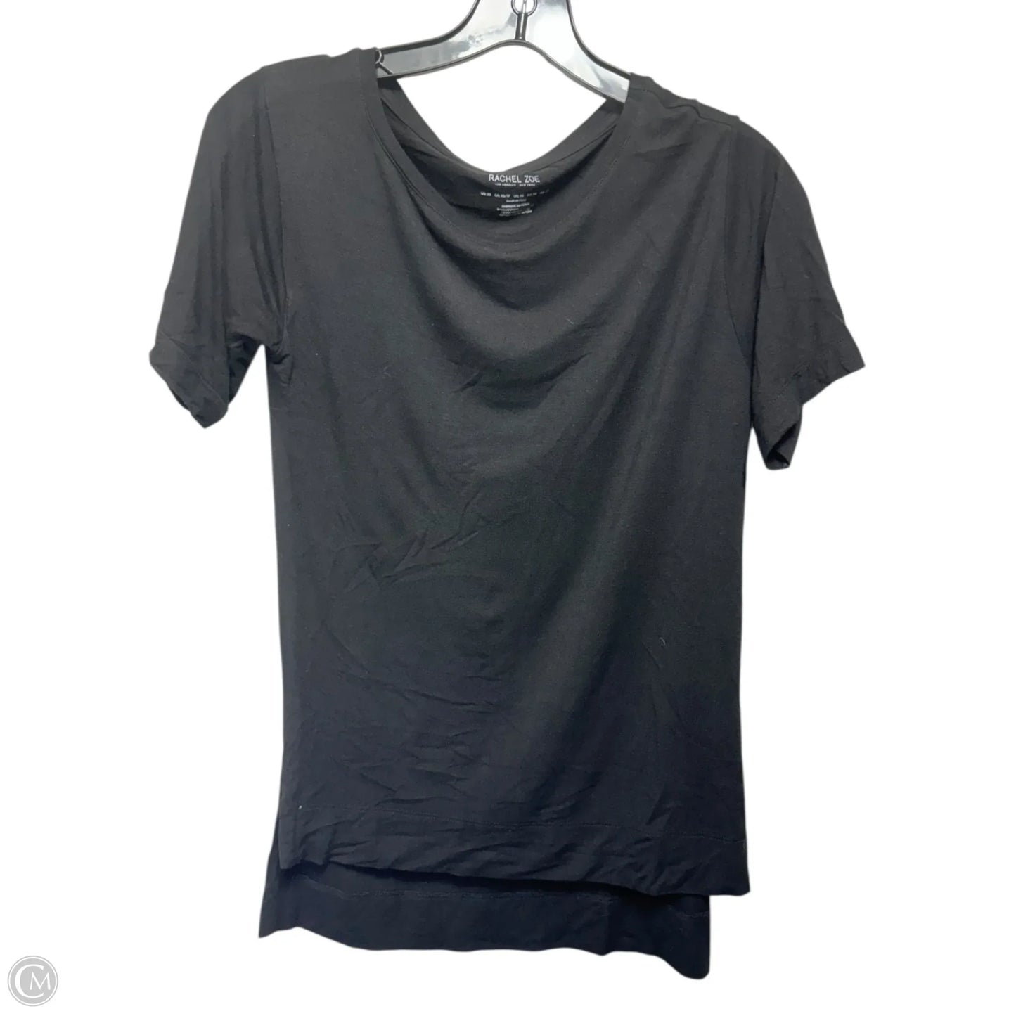 Top Short Sleeve By Rachel Zoe In Black, Size: Xs