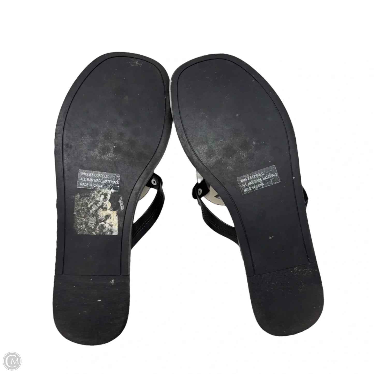 Sandals Flip Flops By Dolce Vita In Black, Size: 8.5