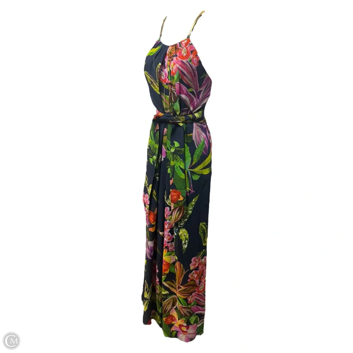 Jungle Silk Jumpsuit By Trina Turk In Floral Print, Size: XS