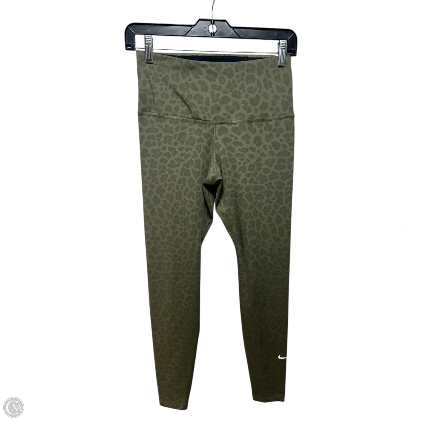 Athletic Leggings By Nike Apparel In Animal Print, Size: S