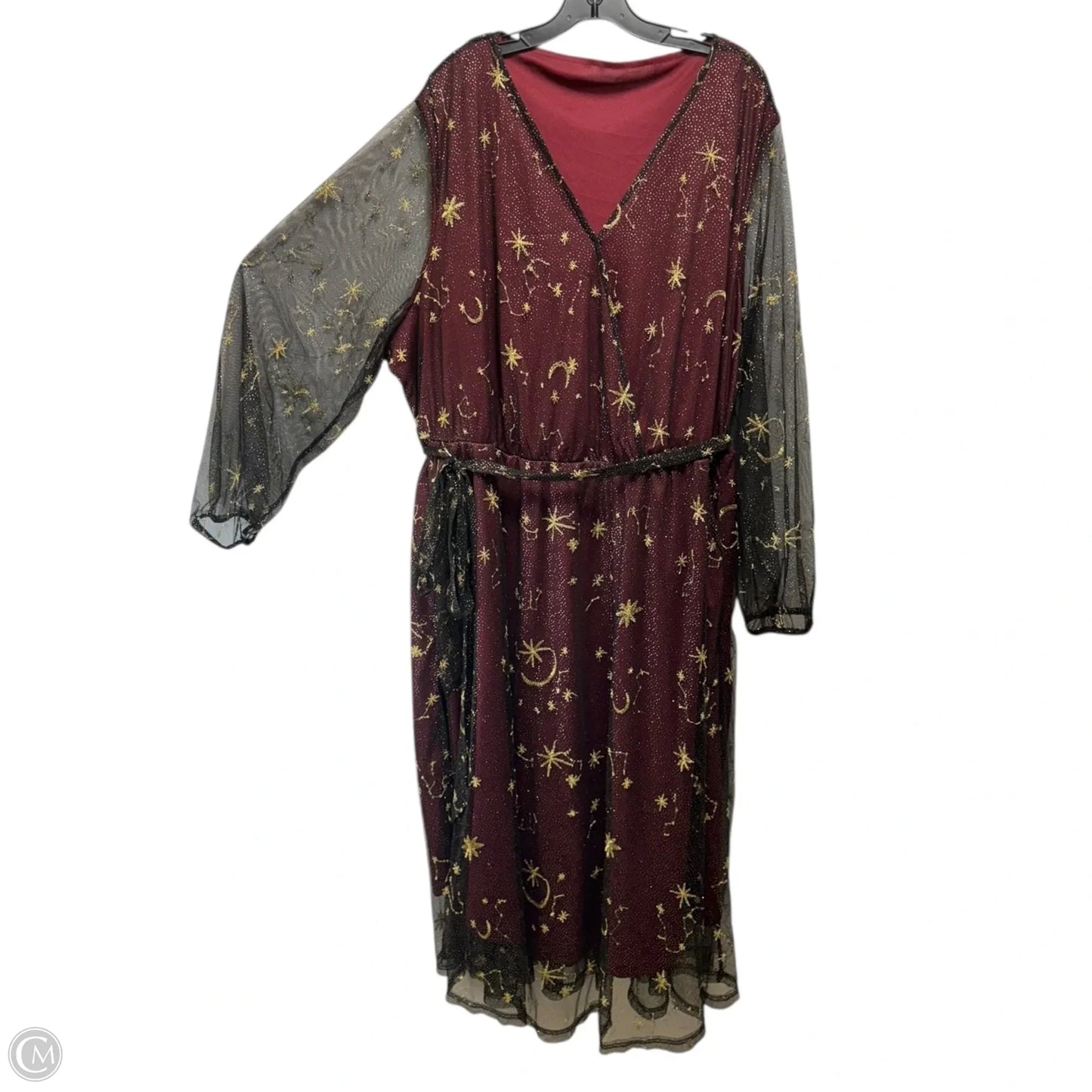 Dress Casual Maxi By Bloomchic In Multi-colored, Size: 28