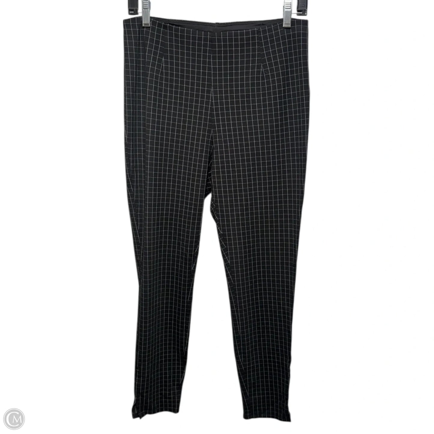 Pants Leggings By Lysse In Black & White, Size: L