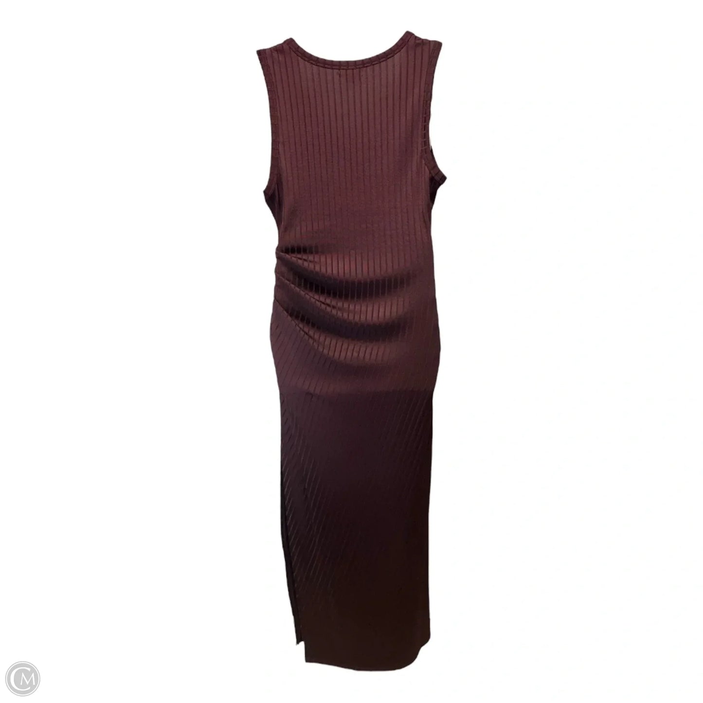 Dress Casual Maxi By Good American In Maroon, Size: 2x