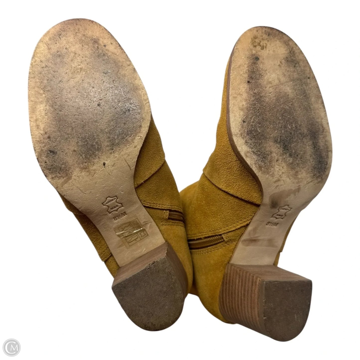 Sabe 65mm Booties Designer By Tory Burch In Tan, Size: 8.5