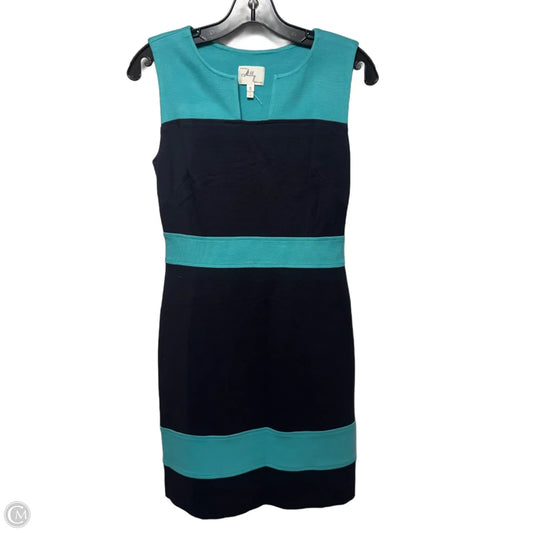 Knit Short Dress Designer By Milly In Blue, Size: S