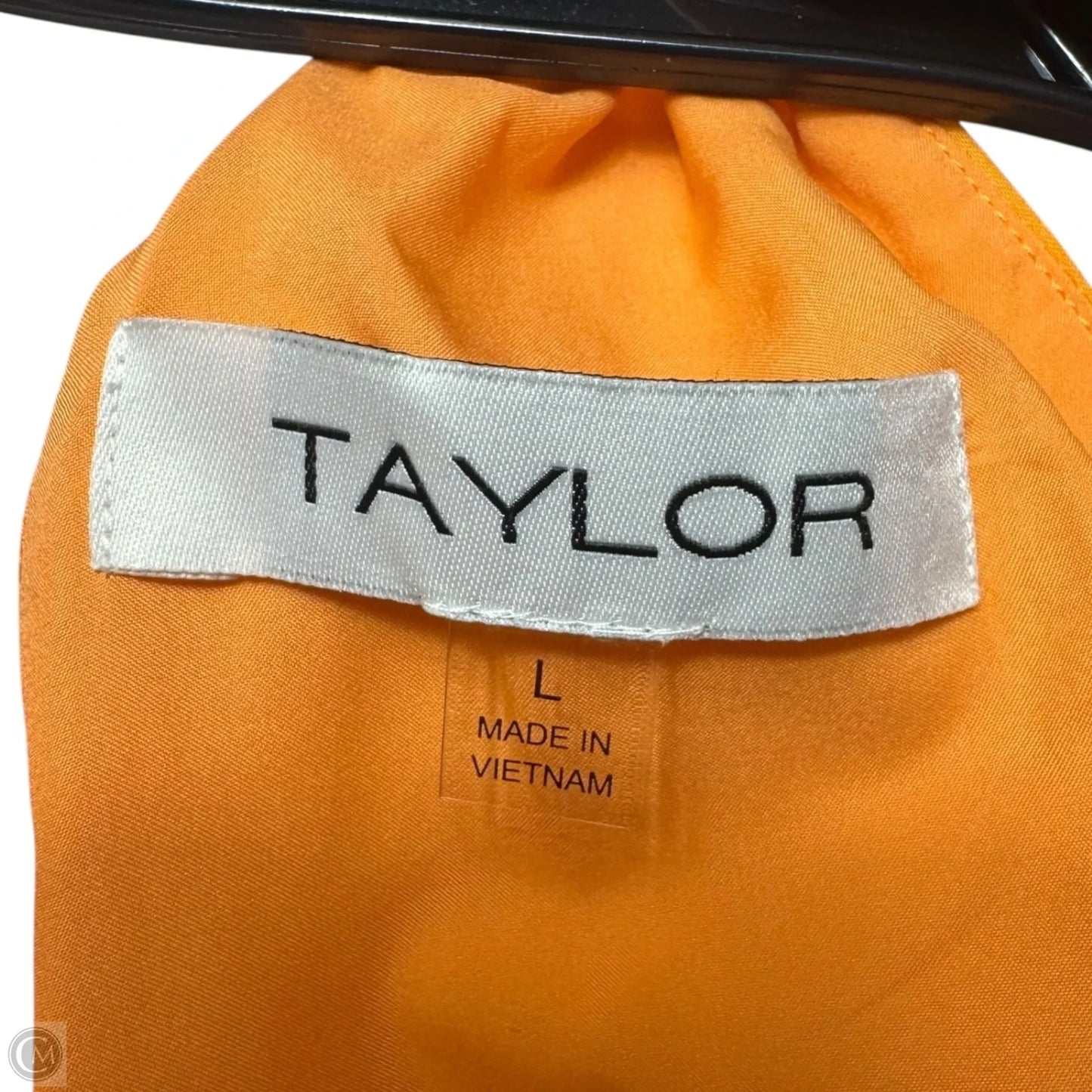 V-Neck Ombré Maxi Dress By Taylor In Multi-colored, Size: L