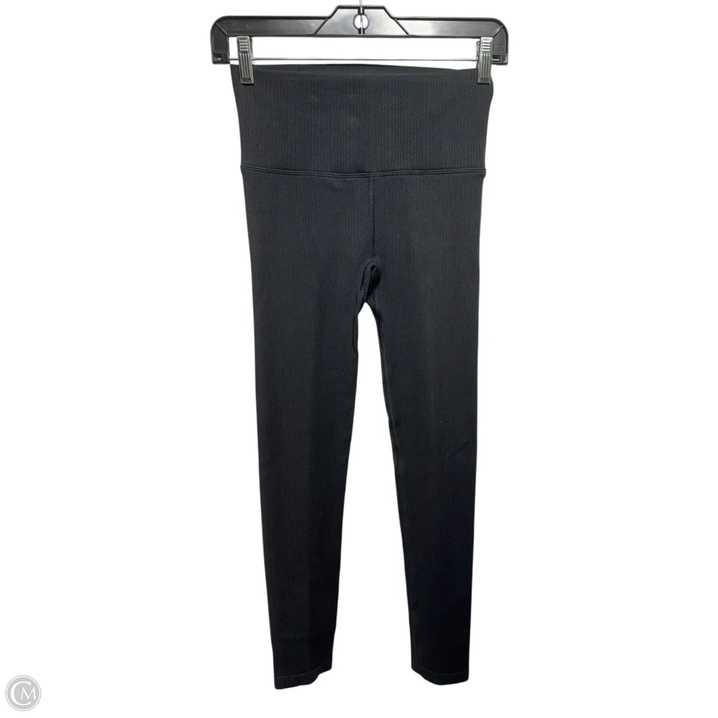 Ribbed Athletic Leggings By All In Motion In Black, Size: M