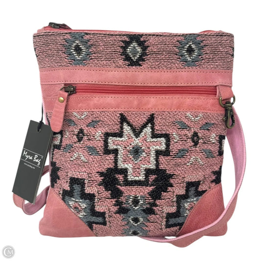 Suzanna Trail Crossbody Handbag By Myra, Size: Medium