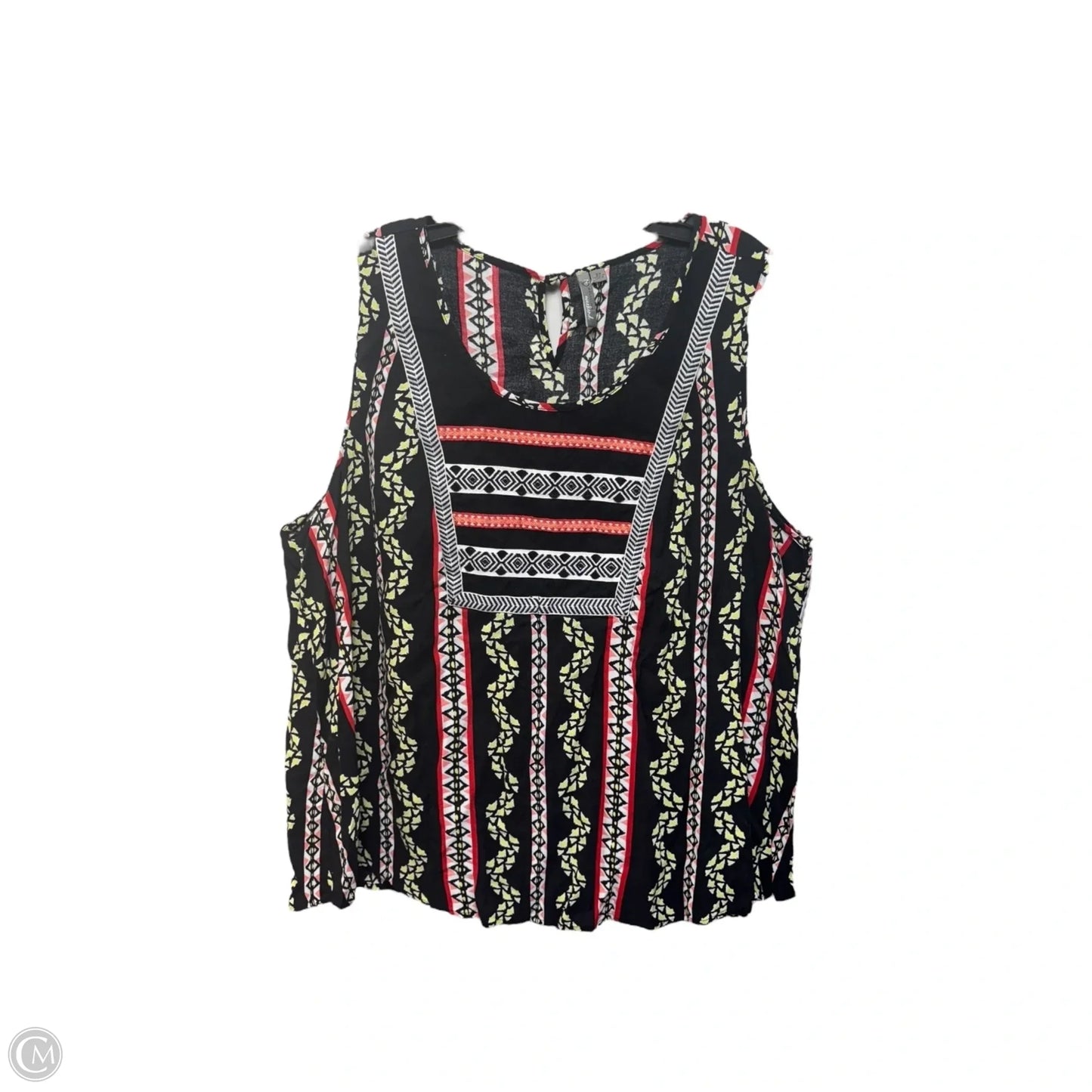 Top Sleeveless By New Direction In Multi-colored, Size: 2x