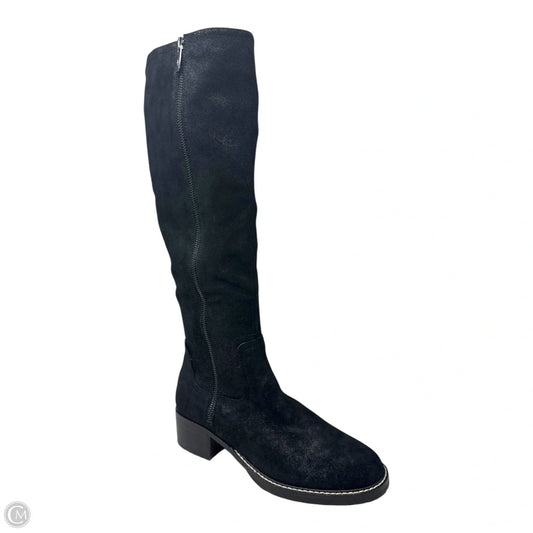 Boots Knee Heels By Donald Pliner In Black, Size: 8