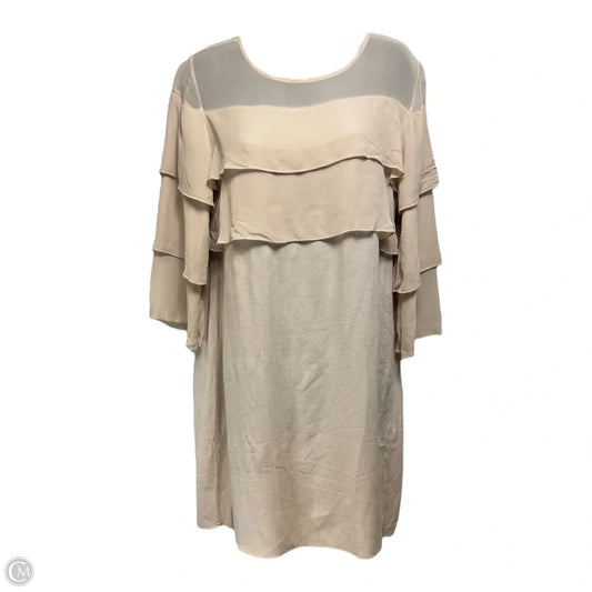 Dress Casual Short By Baci In Cream, Size: S