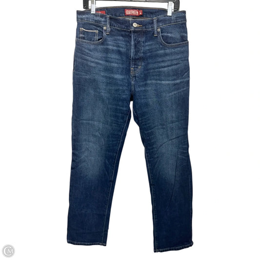 90s Loose High Rise Crop Jeans By Lucky Brand In Blue Denim, Size: 8/29