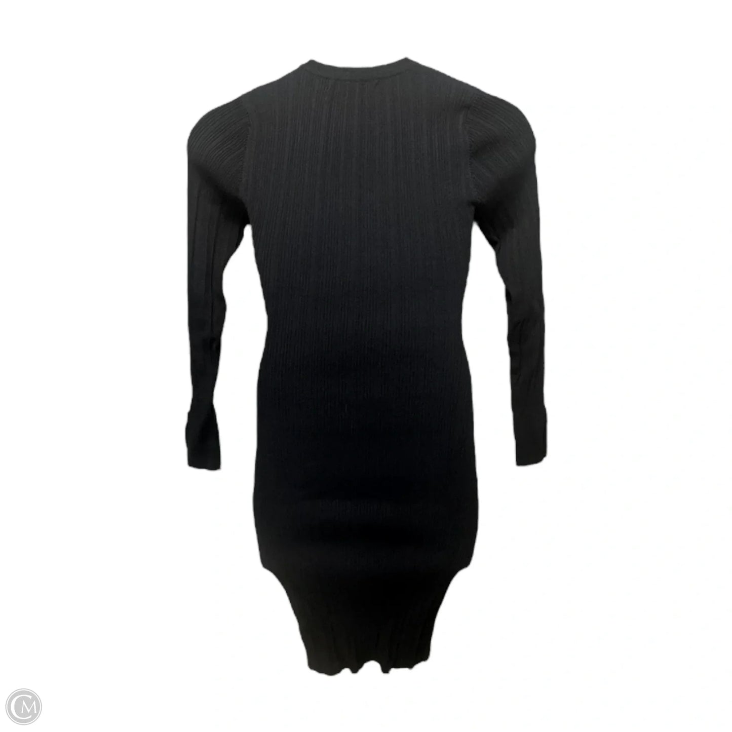 Dress Casual Midi By Karen Millen In Black, Size: M