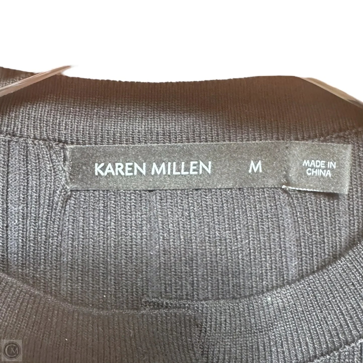 Dress Casual Midi By Karen Millen In Black, Size: M