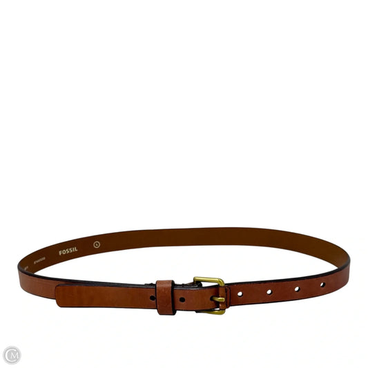 Belt Leather By Fossil, Size: Large
