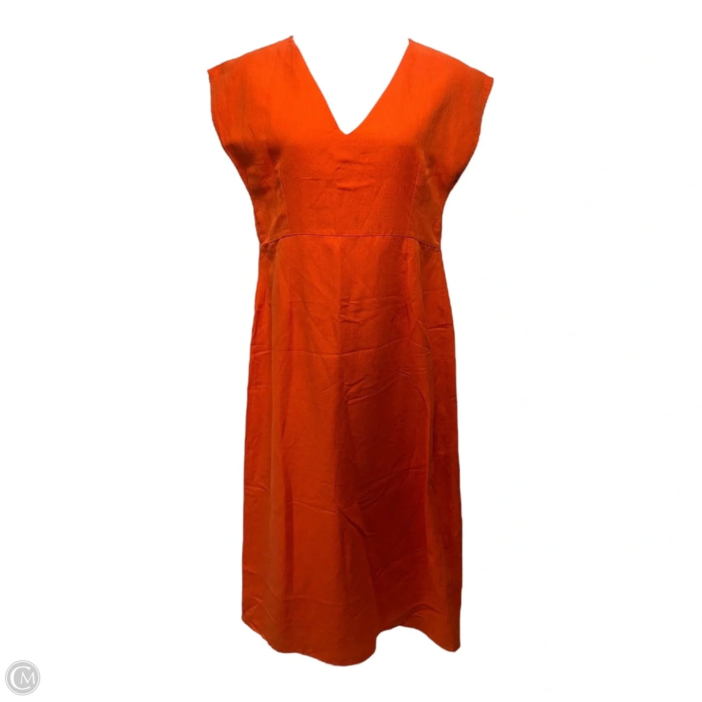 Audrey Midi Dress By Anna Cate In Hot Orange, Size: L