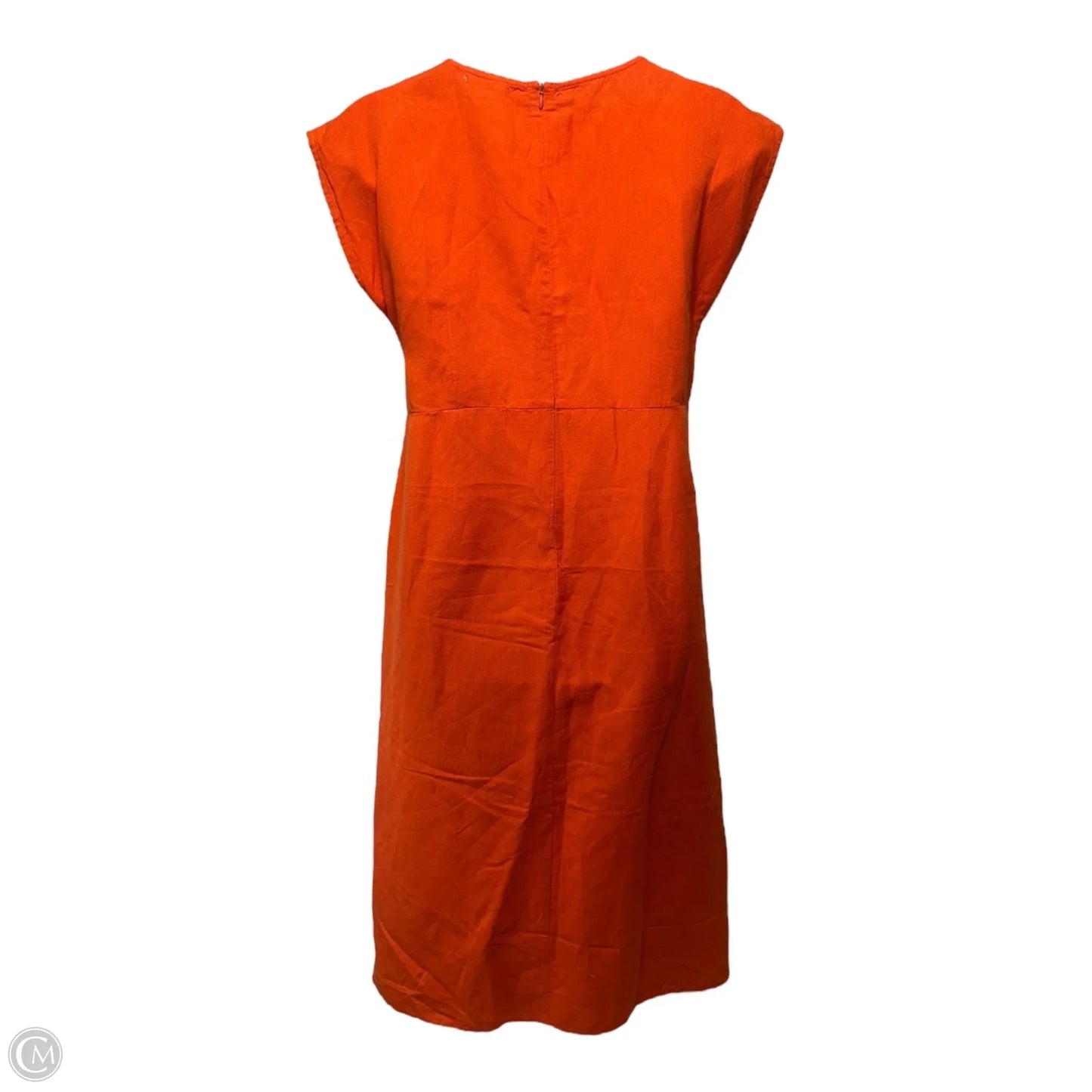 Audrey Midi Dress By Anna Cate In Hot Orange, Size: L