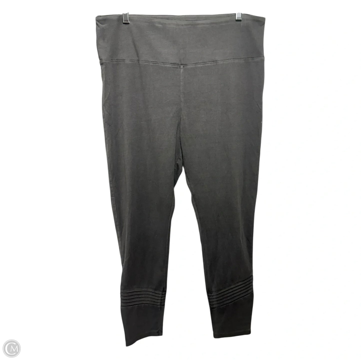 Pants Leggings By Soft Surroundings In Grey, Size: L