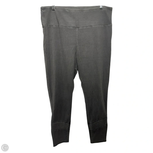Pants Leggings By Soft Surroundings In Grey, Size: L