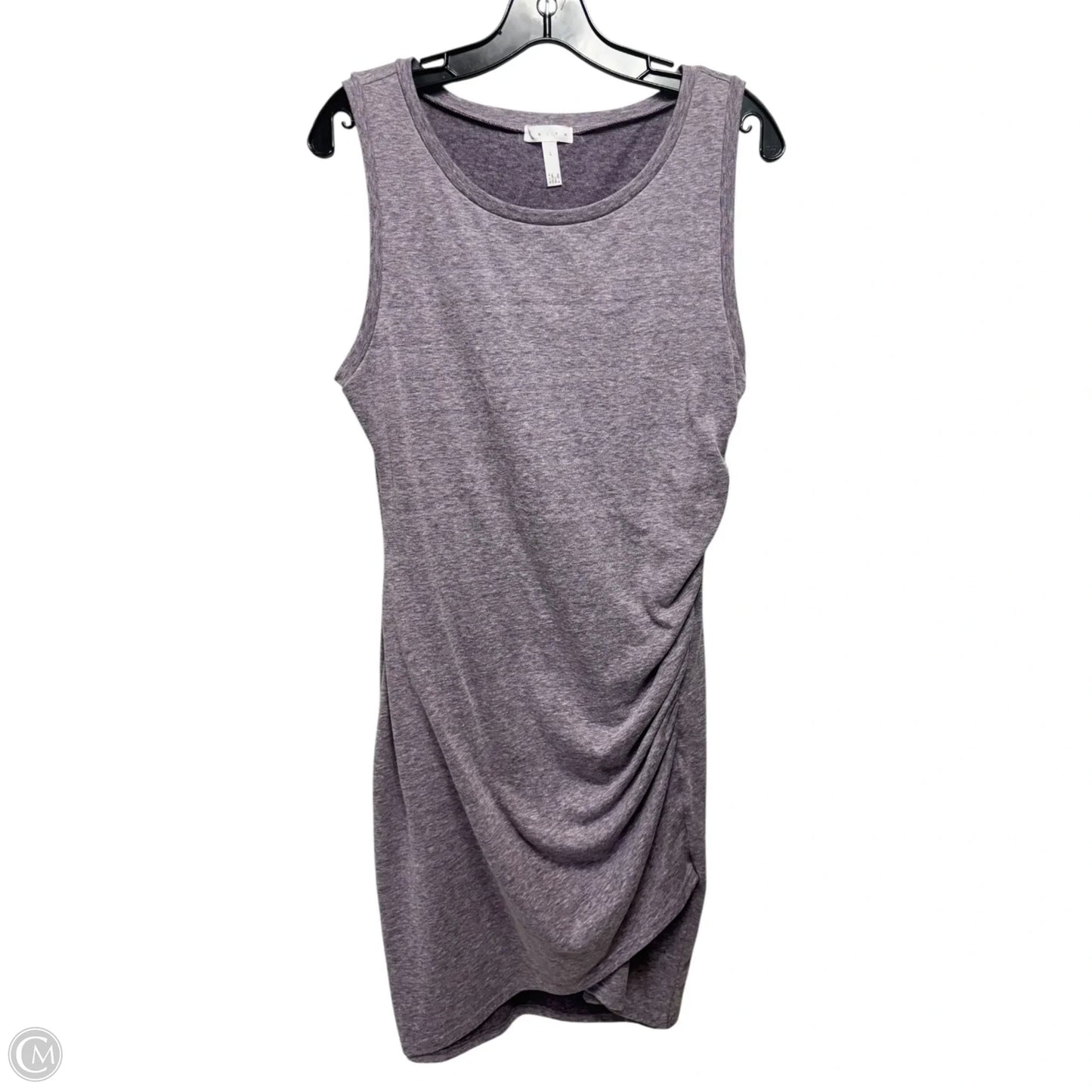 Ruched Bodycon Dress By Leith In Purple, Size: L