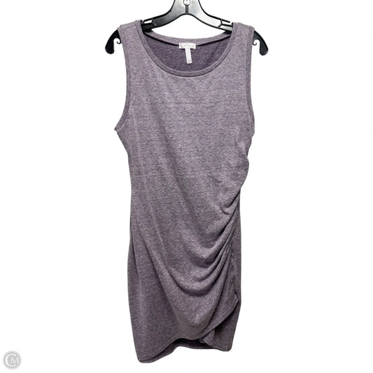 Ruched Bodycon Dress By Leith In Purple, Size: L