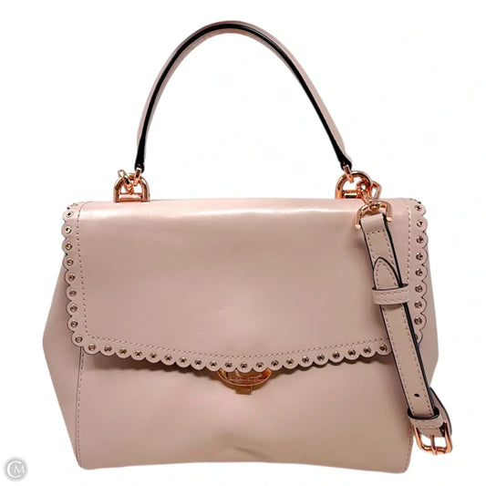 Ava Scalloped Top Handle Satchel Designer By Michael Kors, Size: Medium