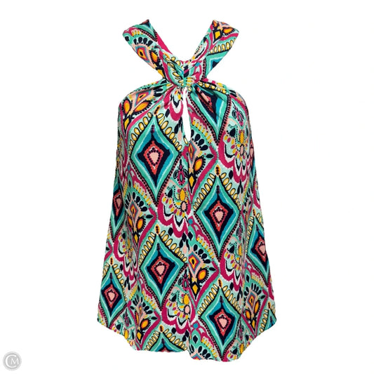 Rosina Halter Top Designer By Lilly Pulitzer In Multi Crown Jewels, Size: S