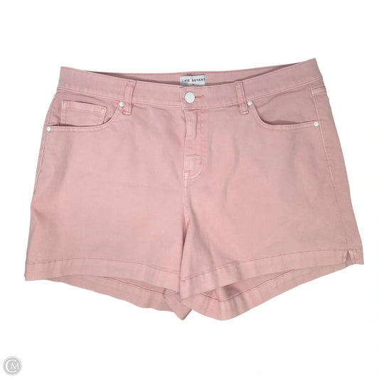 Shorts By Lane Bryant In Pink, Size: 20