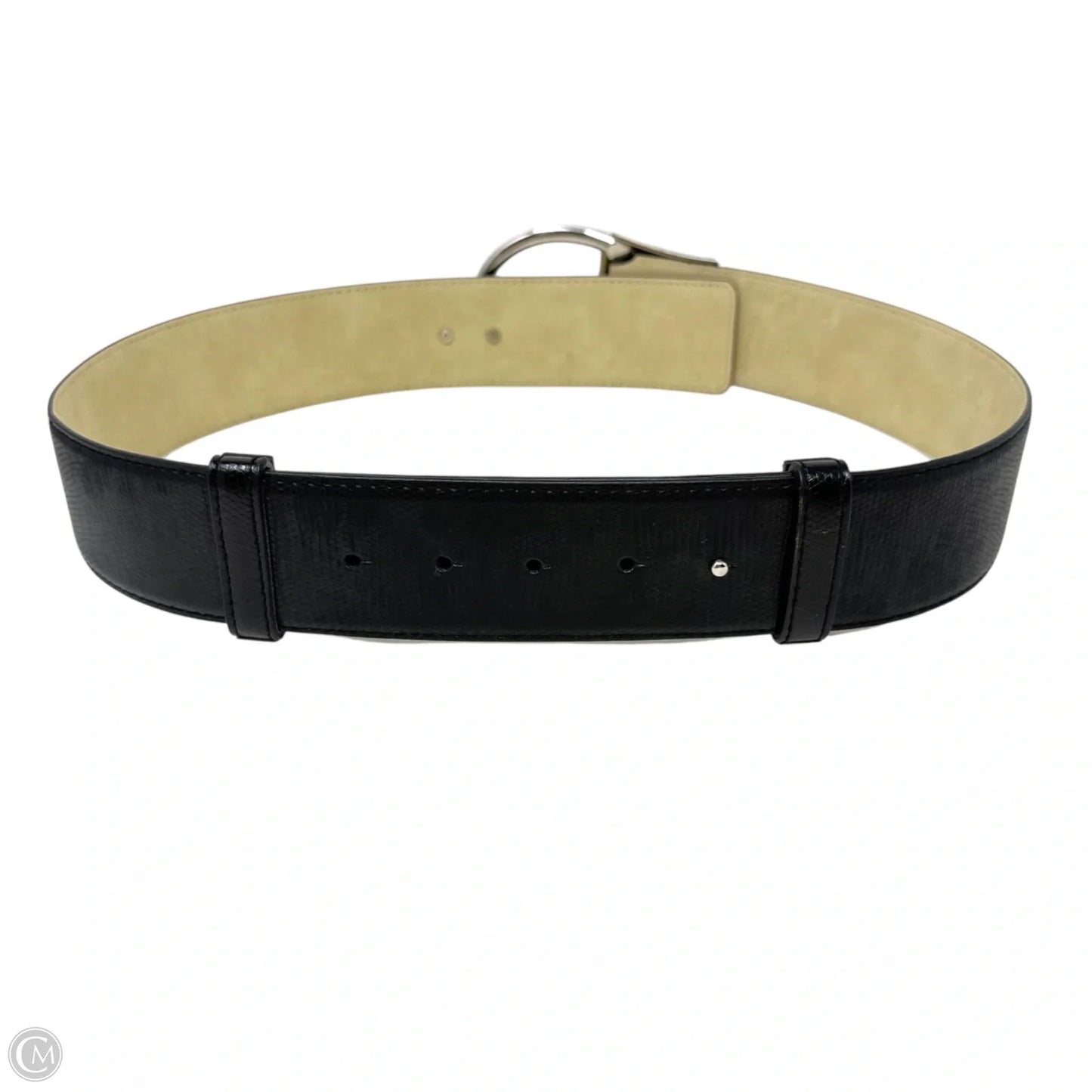 Wide Adjustable Faux Leather Belt