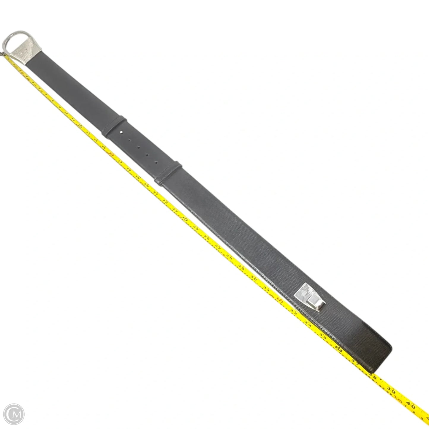 Wide Adjustable Faux Leather Belt