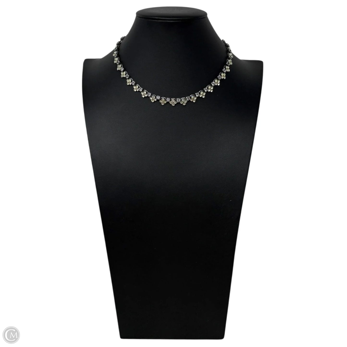 Crystal Cluster Tennis Necklace By Sorrelli