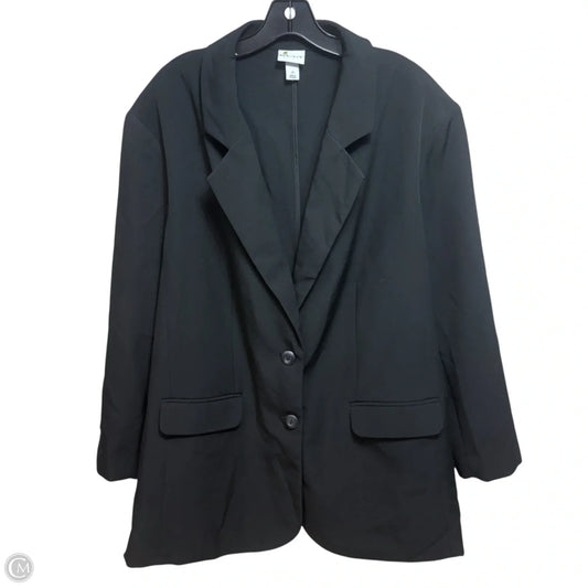 Blazer By Ava & Viv In Black, Size: 2x