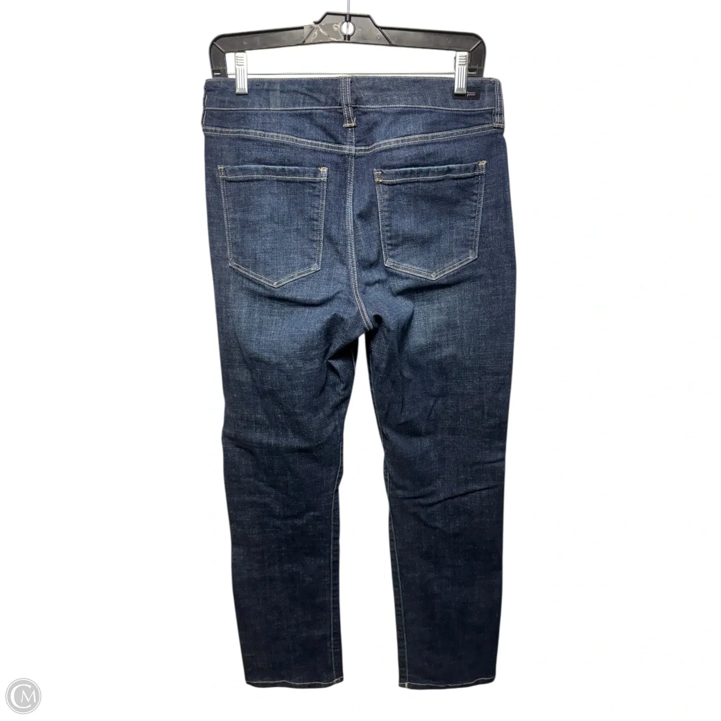 Jeans Straight By Liverpool In Blue Denim, Size: 8