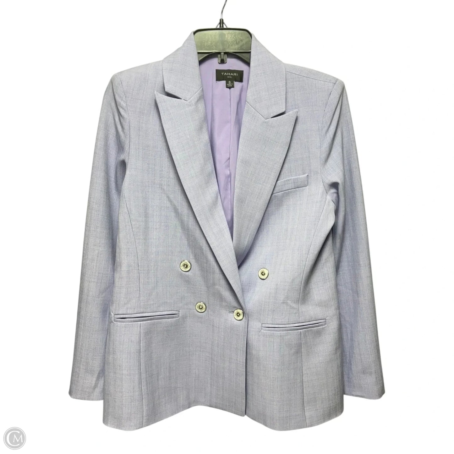 Blazer By T Tahari In Purple, Size: 6
