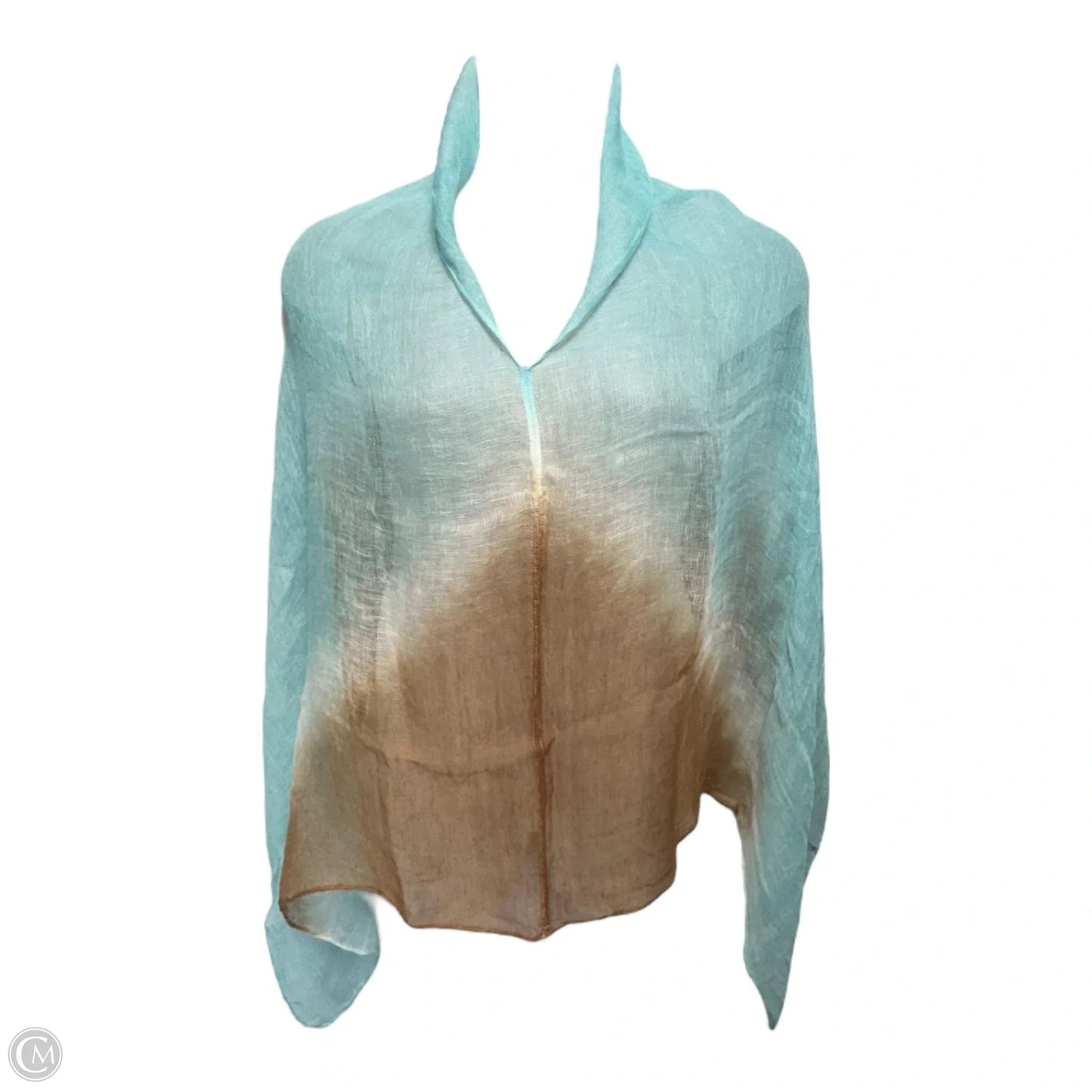 Poncho Linen Unbranded In Multi-colored