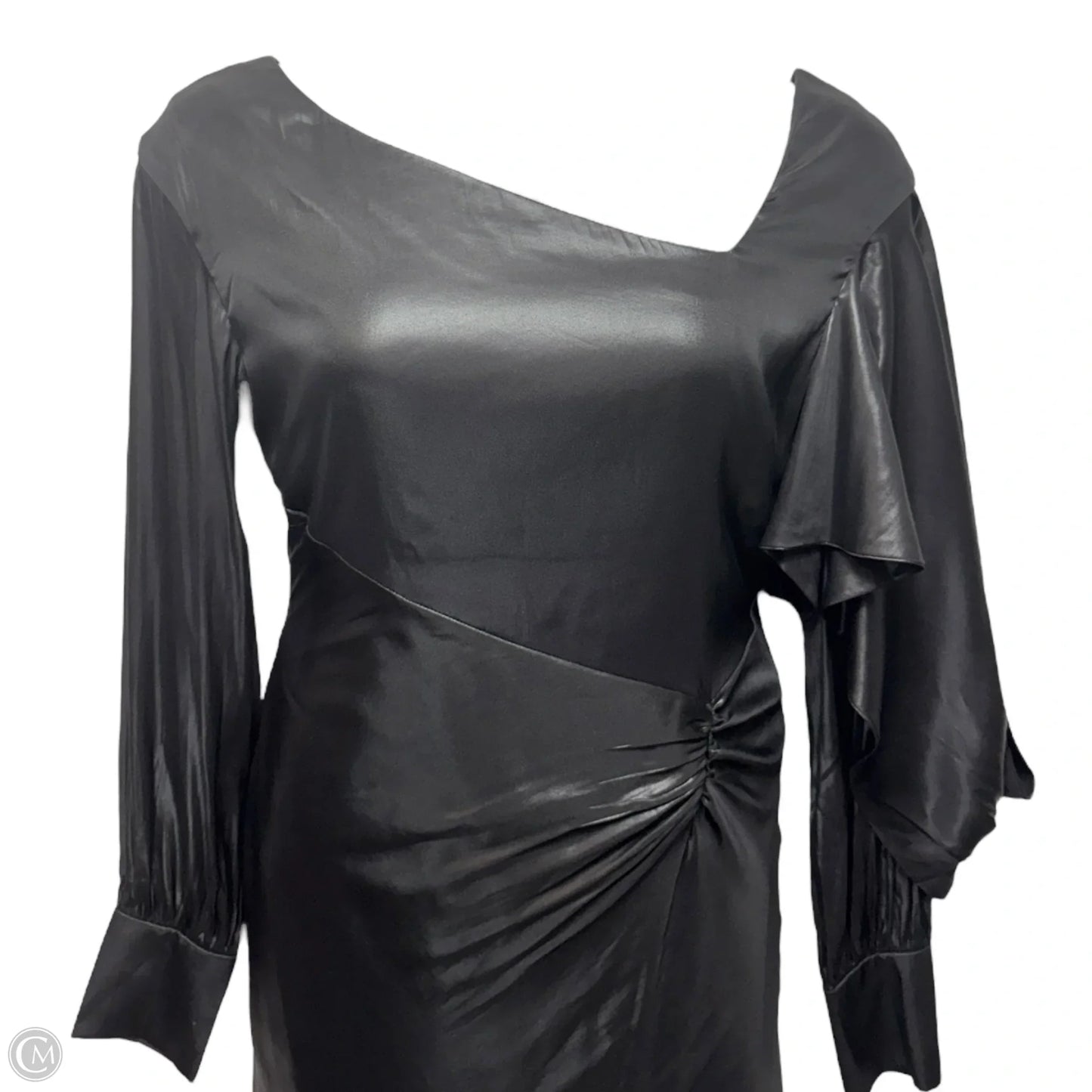 Runway Wylie Midi Dress By Bcbgmaxazria In Black, Size: M