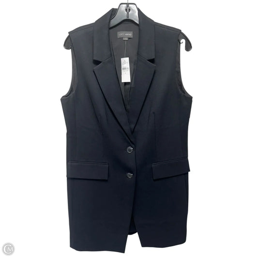 Long Vest By Loft In Black, Size: M