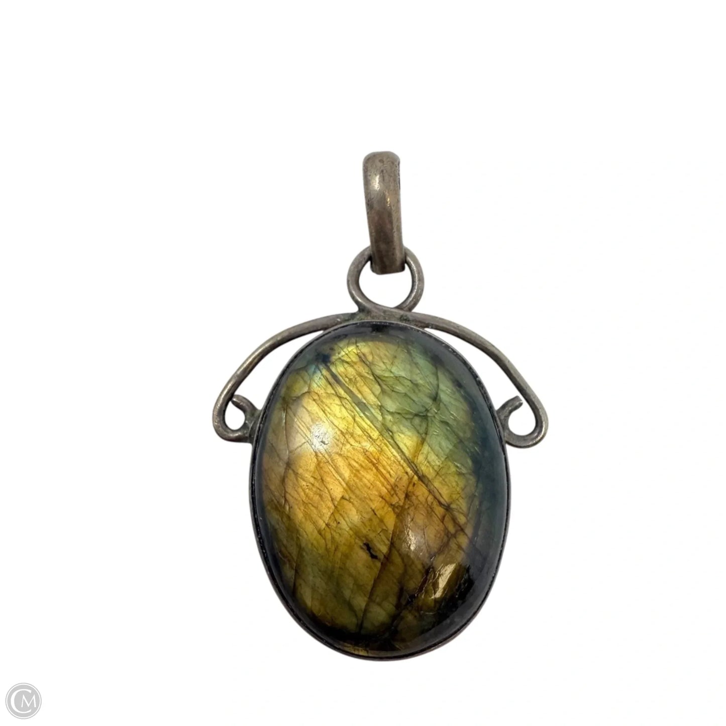 Labradorite & Sterling Silver Pendant